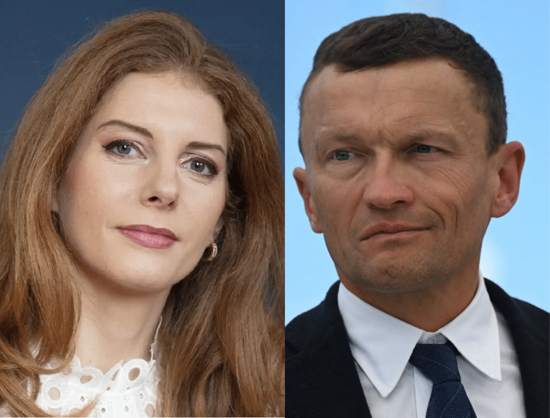 Catherine Van Offelen et Sylvain Tesson
